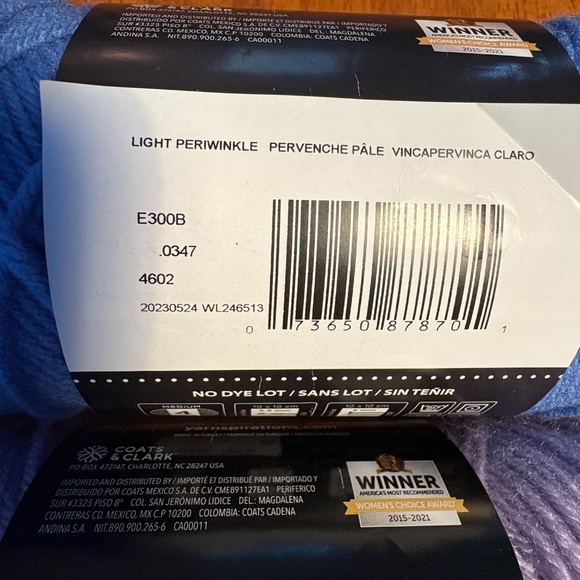 Red Heart Super Saver Yarn – 7 oz / 198 g, 100% Acrylic, Worsted Weight  NEW - Picture 5 of 6